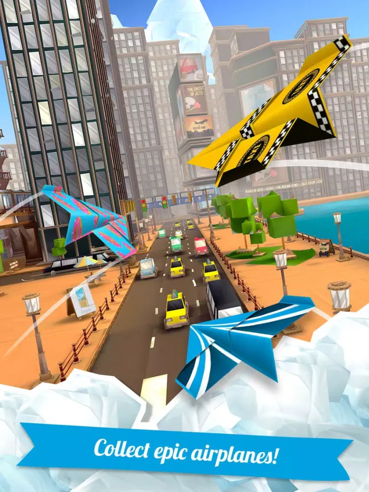 Jets - Papercraft Air-O-Batics iPad 应用截图