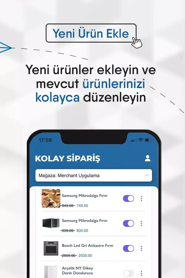 Скриншоты Kolay Sipariş