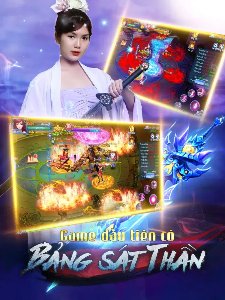 ภาพหน้าจอของ Ma Thiên Ký iPad 