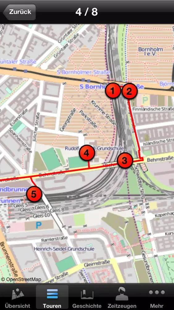 Forced Labour. The Testimony App by Berlin History Workshop Screenshots