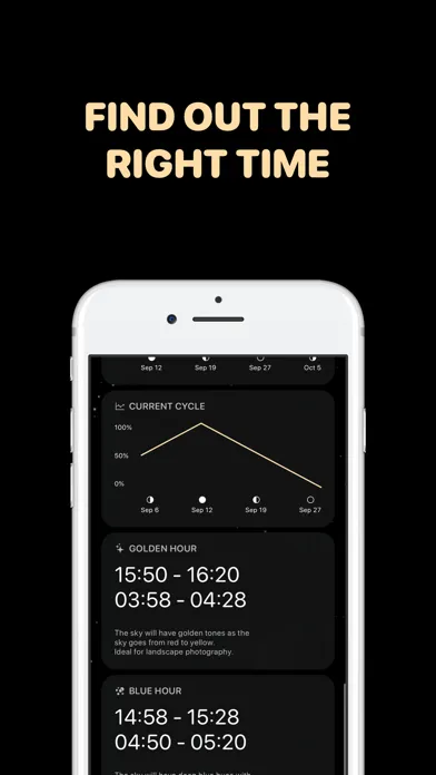Moontune - Moon Phase Calendar Screenshots