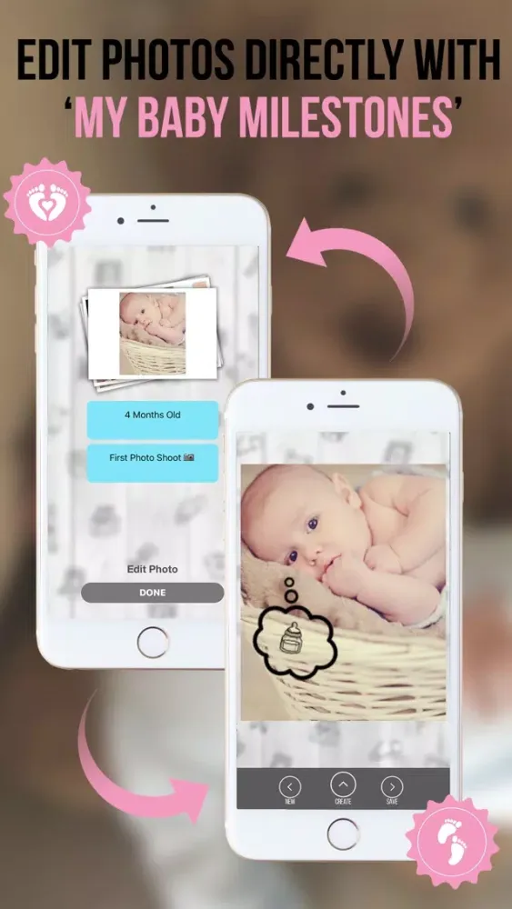 Скриншоты My Baby Timeline - Milestone Photo Album