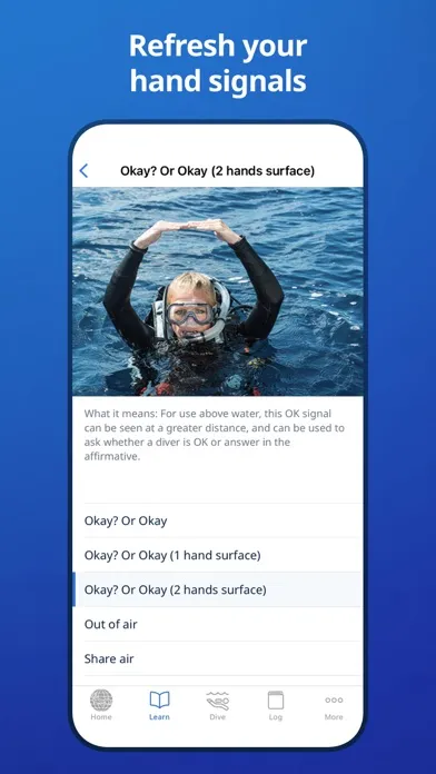 PADI 스크린샷