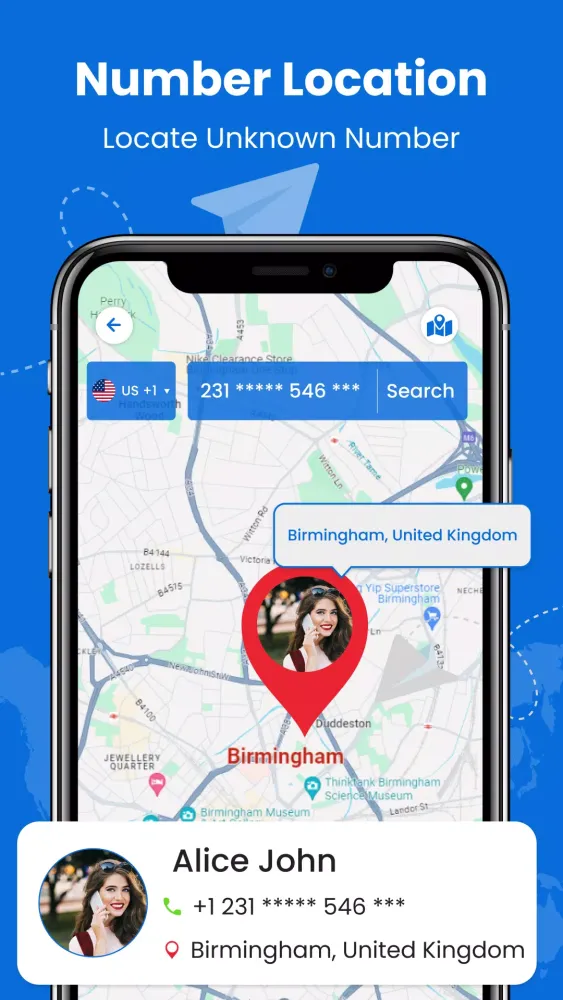 Скриншоты Phone Number Tracker