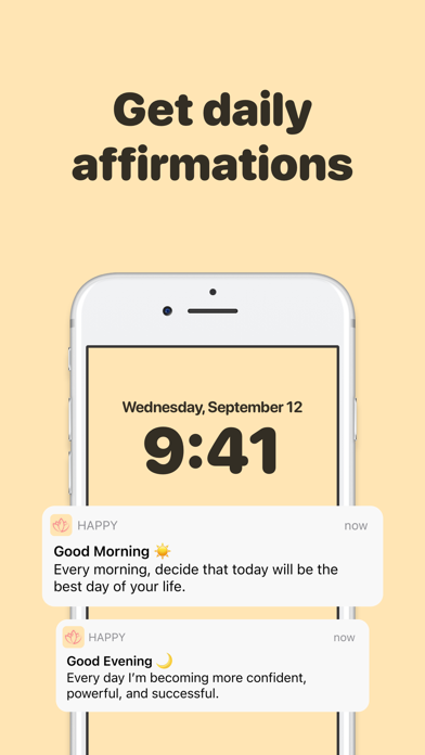 تصاویر Happy - Daily Affirmations