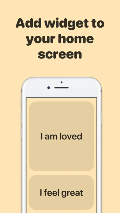 Screenshot di Happy - Daily Affirmations