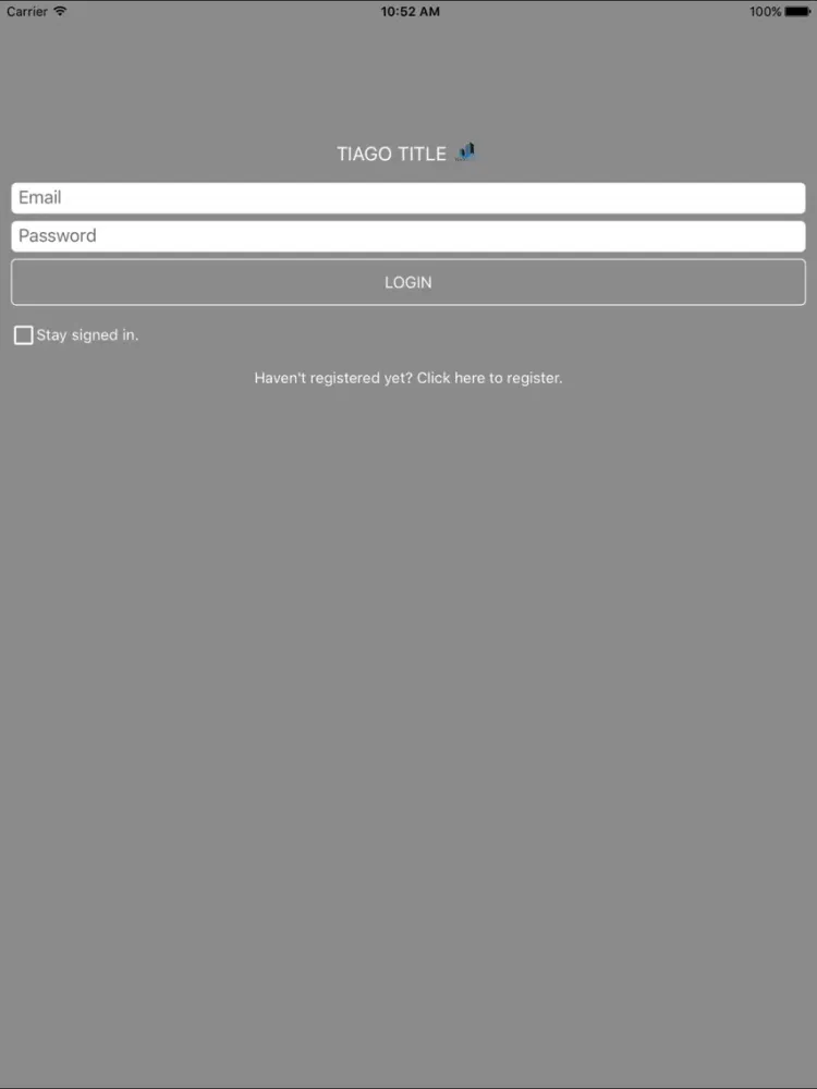 Tiago Title iPad  Screenshots