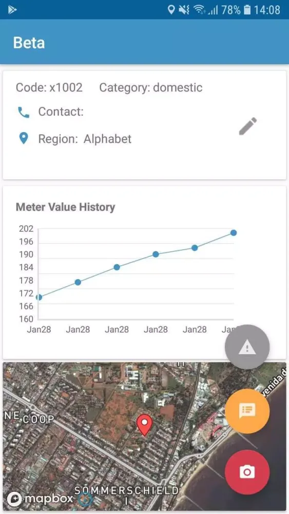 Mobile Water Operator Ekran Görüntüleri