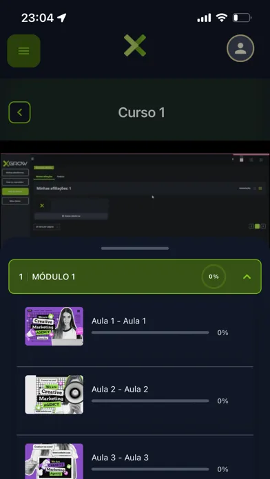 Xgrow aluno スクリーンショット