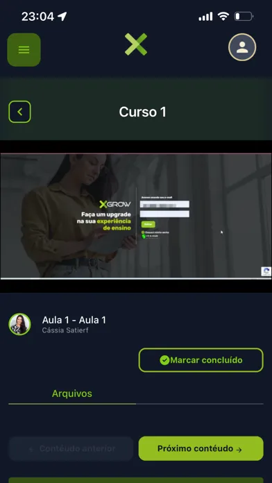 Xgrow aluno スクリーンショット