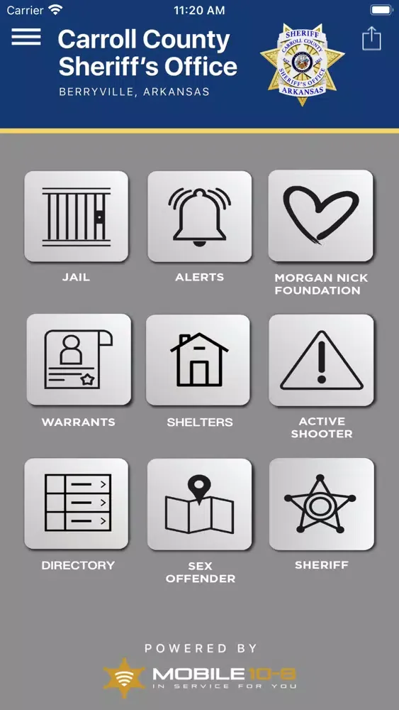 Carroll County Sheriff (AR) スクリーンショット