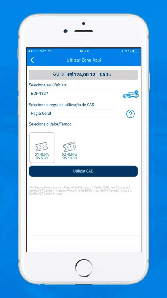 Estaciona App - Zona Azul スクリーンショット
