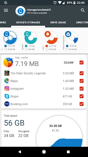 Captures d'écran de Disk & Storage Analyzer [PRO]