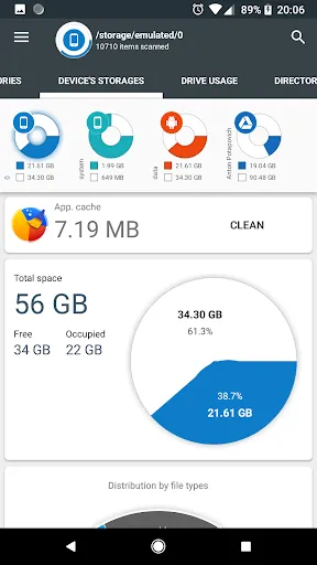Captures d'écran de Disk & Storage Analyzer [PRO]