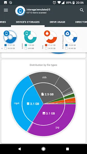 Captures d'écran de Disk & Storage Analyzer [PRO]