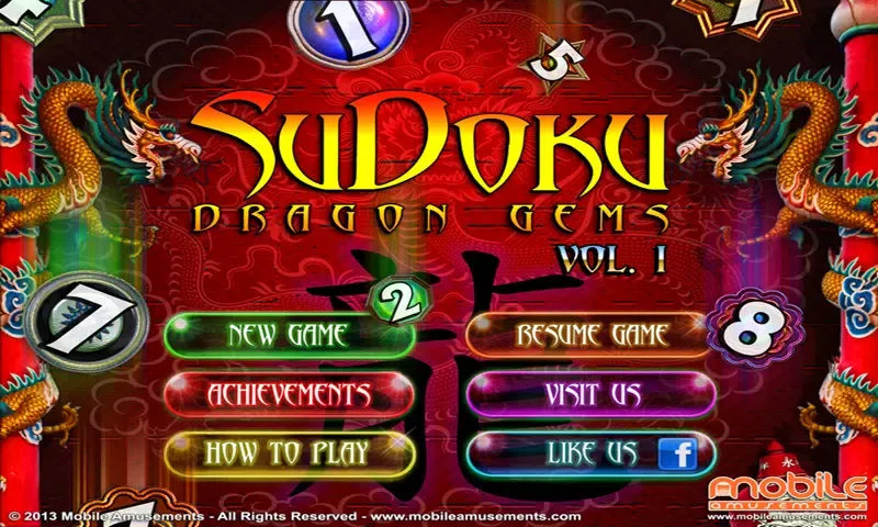 Screenshot di Sudoku Dragon Gems