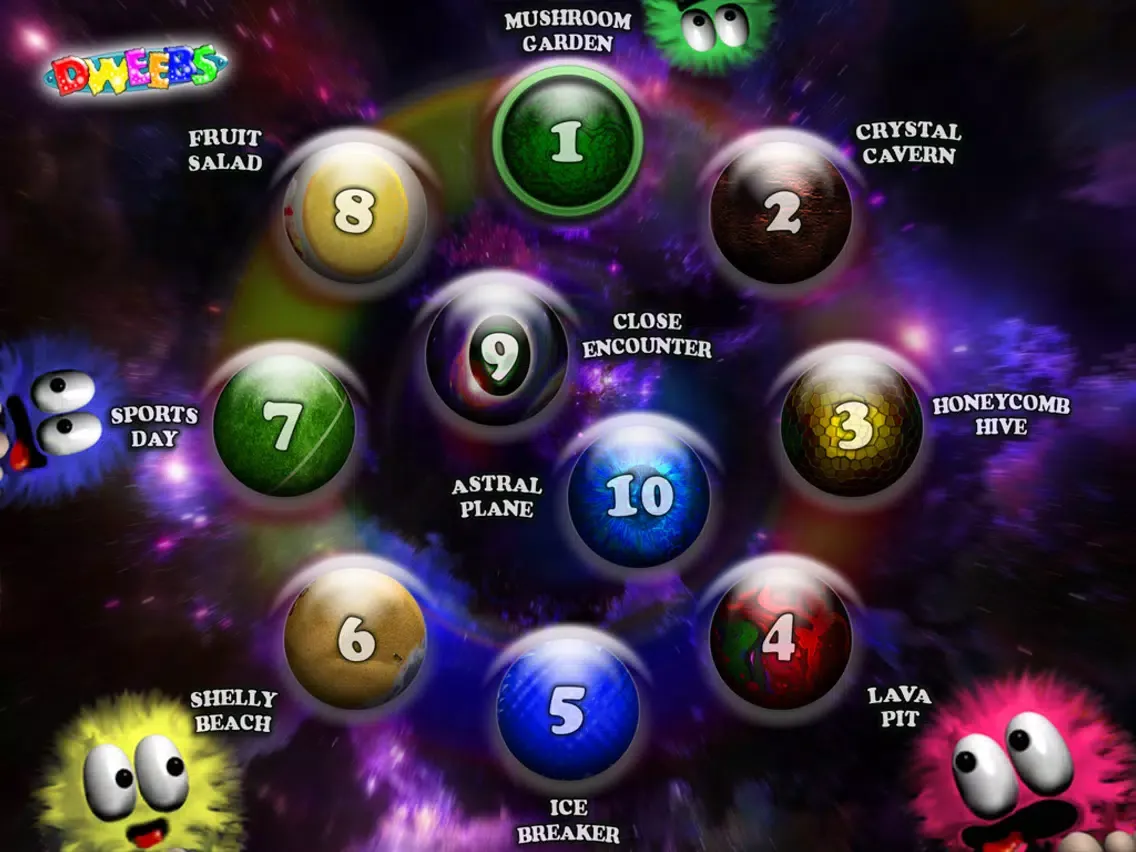 Tangkapan skrin Dweebs™ Platinum Remix iPad 