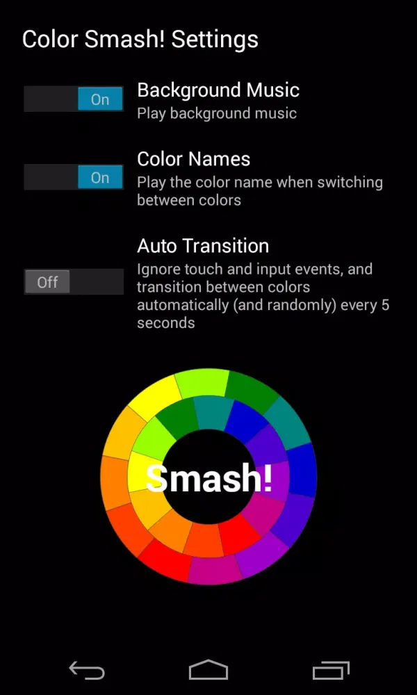 Color Smash!應用截圖