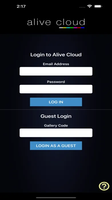 Tangkapan layar Alive Cloud