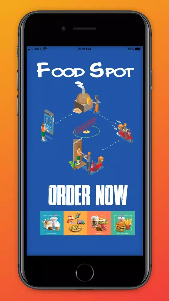 Скриншоты foodspot-Online Food Delivery