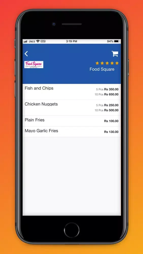 Скриншоты foodspot-Online Food Delivery