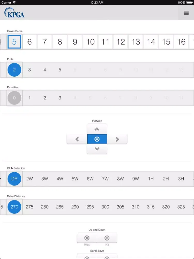 KPGA GolfLife iPad  سکرین شاٹس