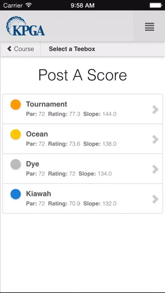 KPGA GolfLife سکرین شاٹس