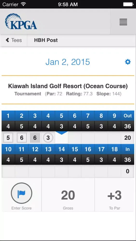 KPGA GolfLife سکرین شاٹس