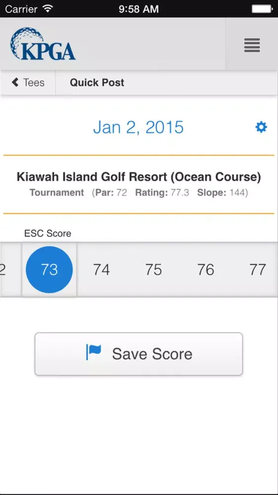 KPGA GolfLife سکرین شاٹس