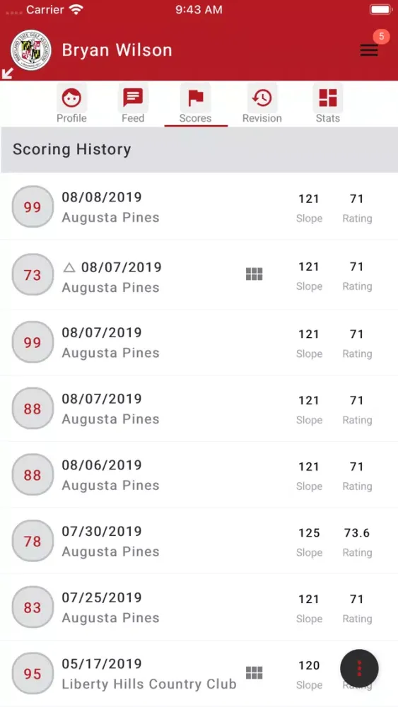 MSGA GolfLife স্ক্রিনশট
