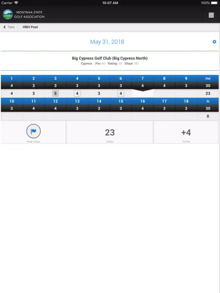 Montana State Golf Association iPad  سکرین شاٹس