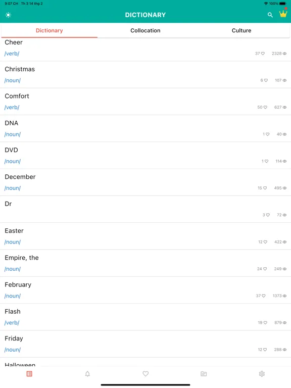 English Dictionary - LDOCE PRO iPad  Screenshots