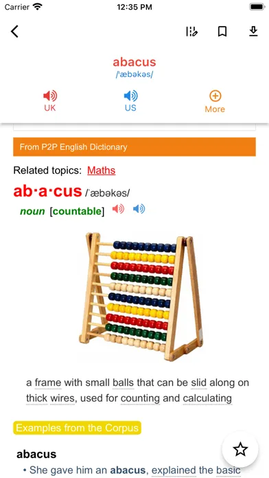 English Dictionary - LDOCE PRO Screenshots