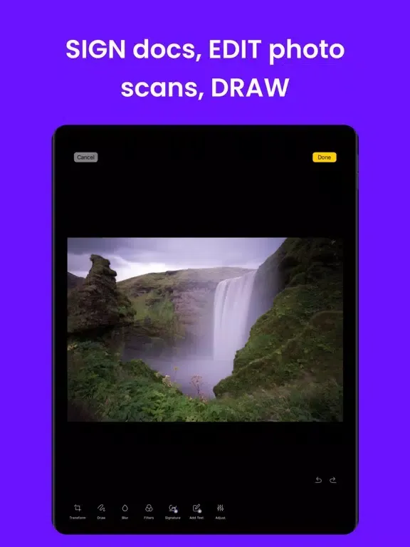 Scanning App: PDF Scanner iPad  سکرین شاٹس