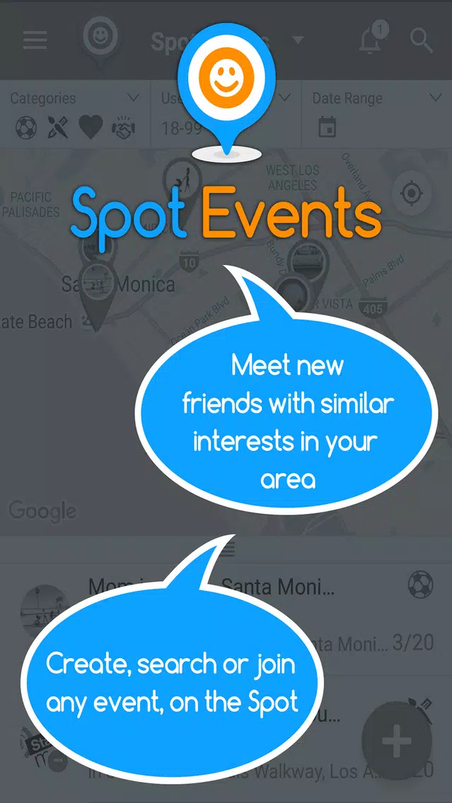 SPOT - Join and Create Events!應用截圖