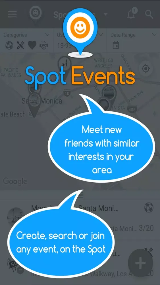 SPOT - Join and Create Events!应用截图
