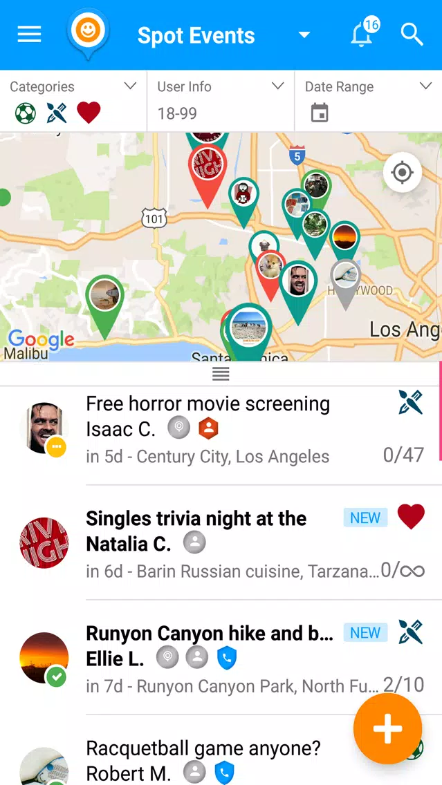 SPOT - Join and Create Events!應用截圖