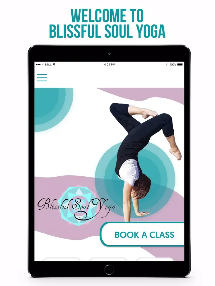Blissful Soul Yoga iPad  Screenshots