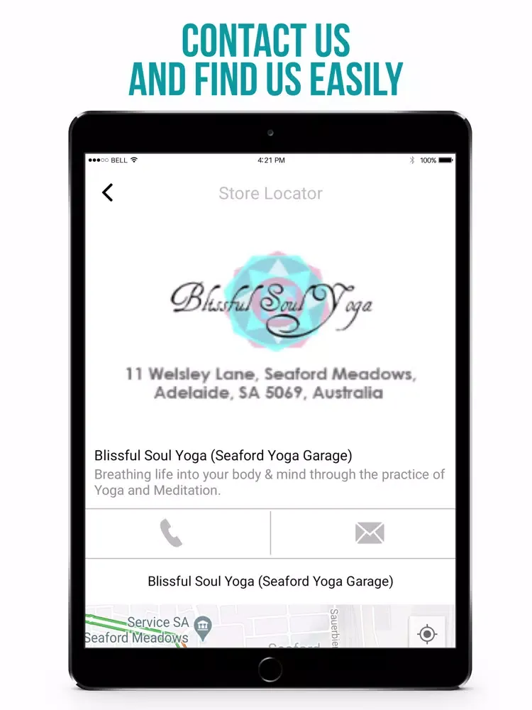 Blissful Soul Yoga iPad  Screenshots