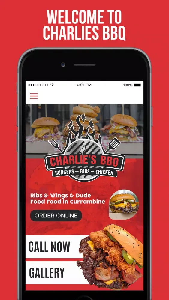 Ảnh chụp màn hình của Charlies BBQ