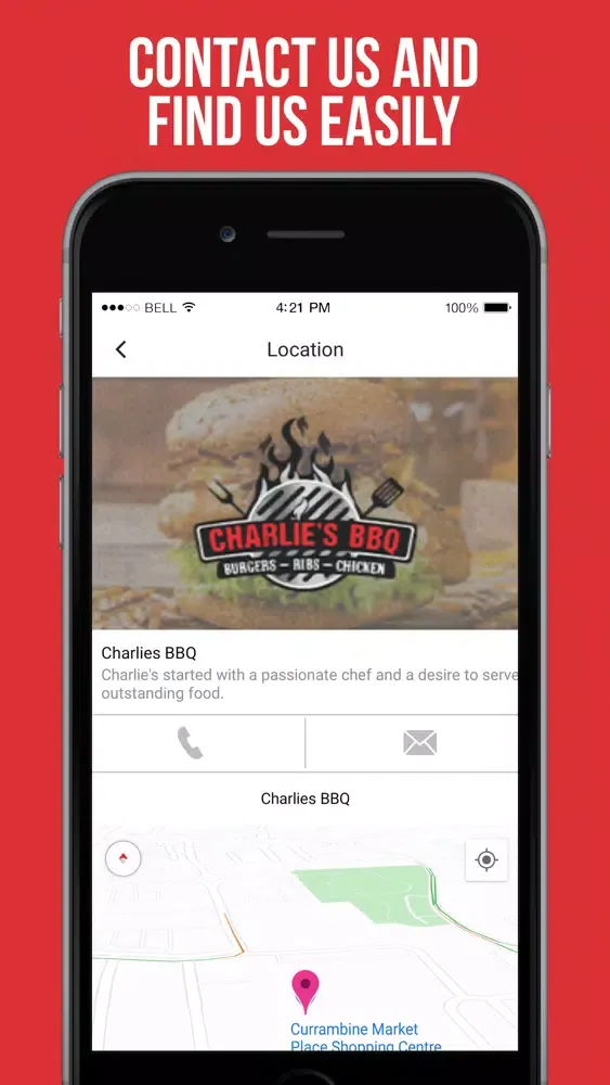 Ảnh chụp màn hình của Charlies BBQ
