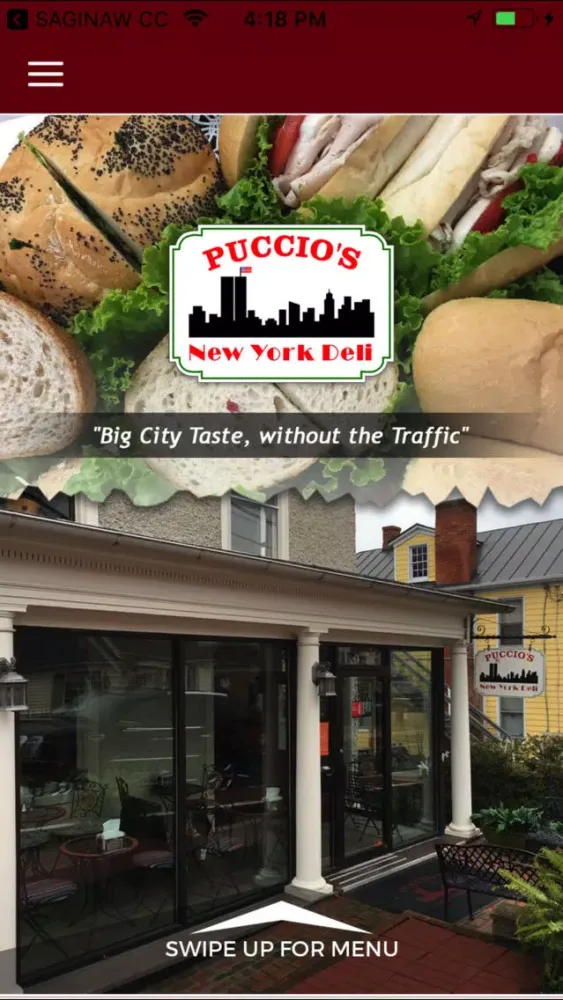 Capturas de pantalla de Puccio's New York Deli