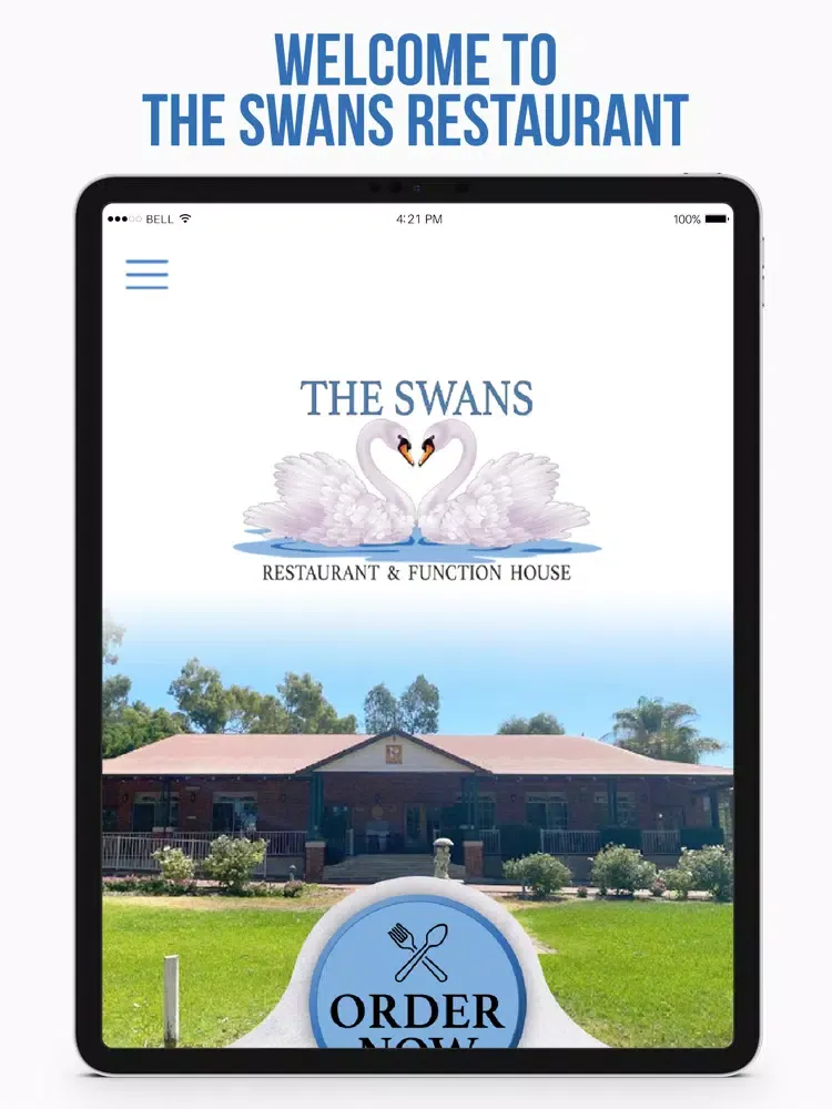 The Swans Restaurant iPad  Ekran Görüntüleri