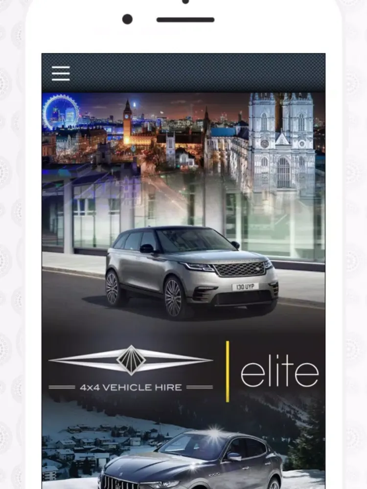 4x4 Vehicle Hire NWLondon iPad  スクリーンショット