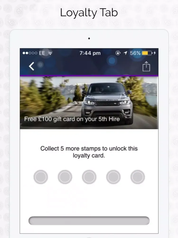 4x4 Vehicle Hire NWLondon iPad  スクリーンショット