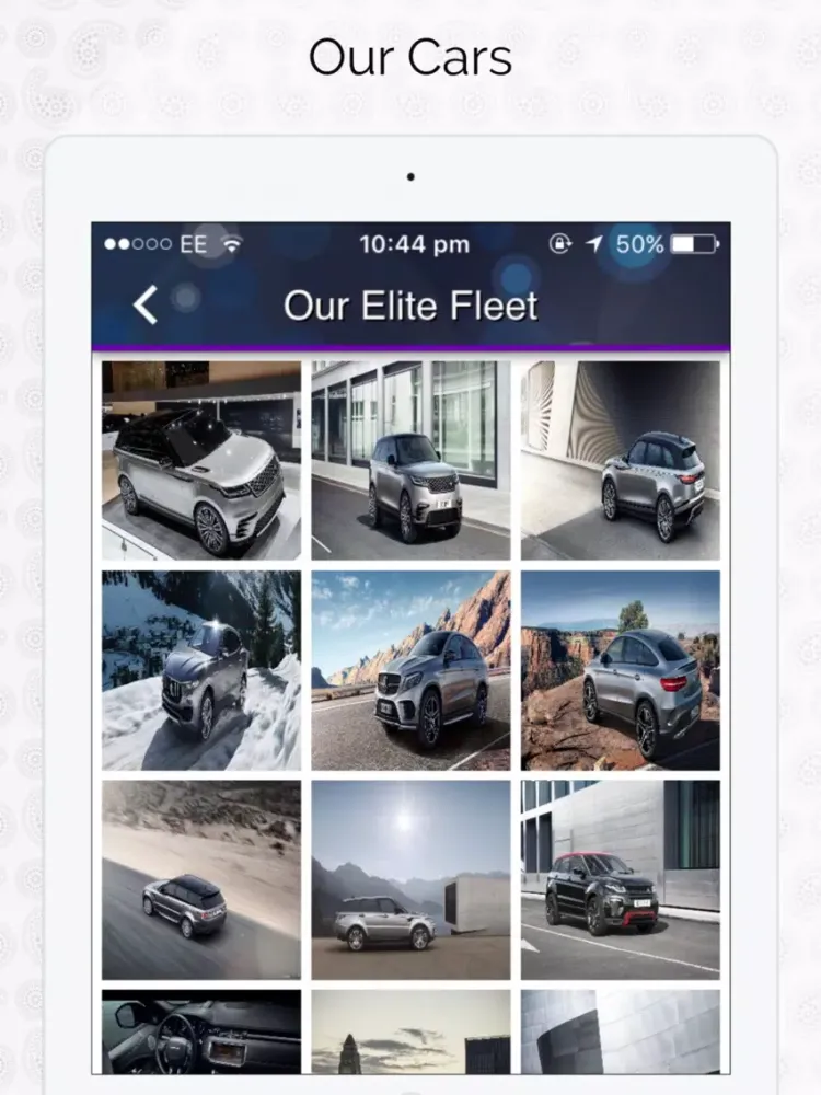 4x4 Vehicle Hire NWLondon iPad  スクリーンショット