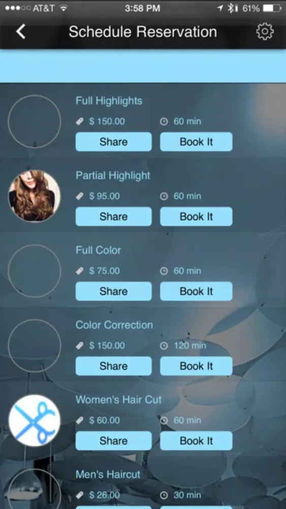 Capturas de pantalla de Adonai Salon