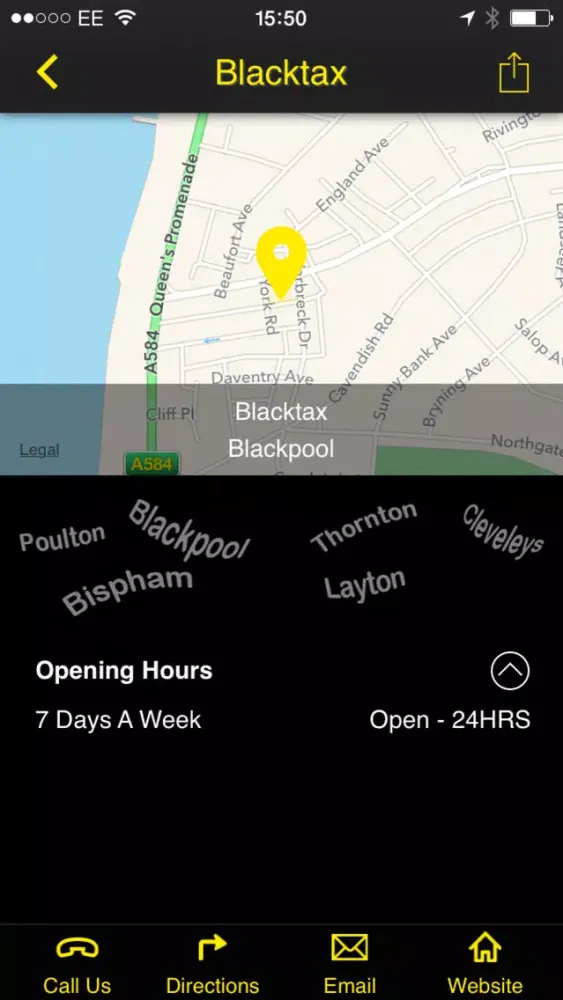 Blacktax سکرین شاٹس
