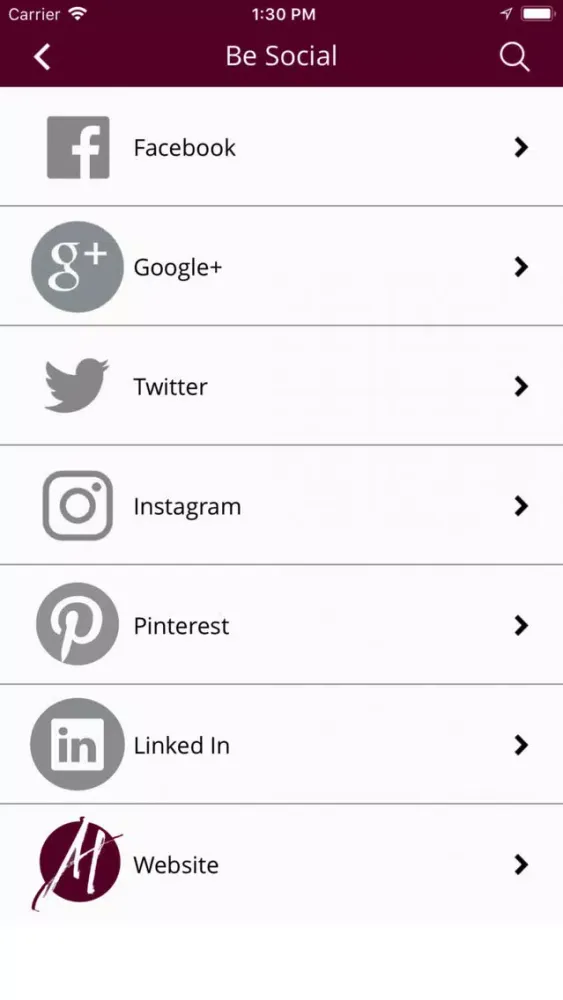 Capturas de pantalla de Bombshell Business App