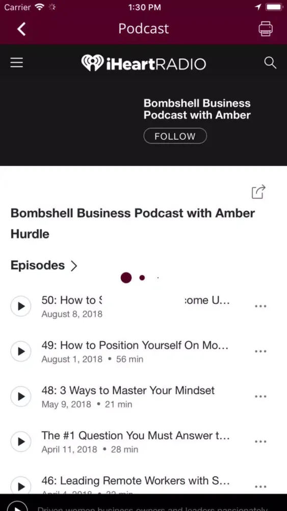 Capturas de pantalla de Bombshell Business App